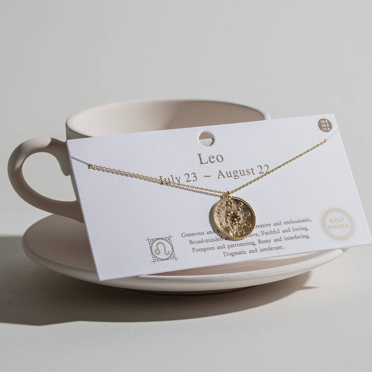 Zodiac Sign Charm Necklace