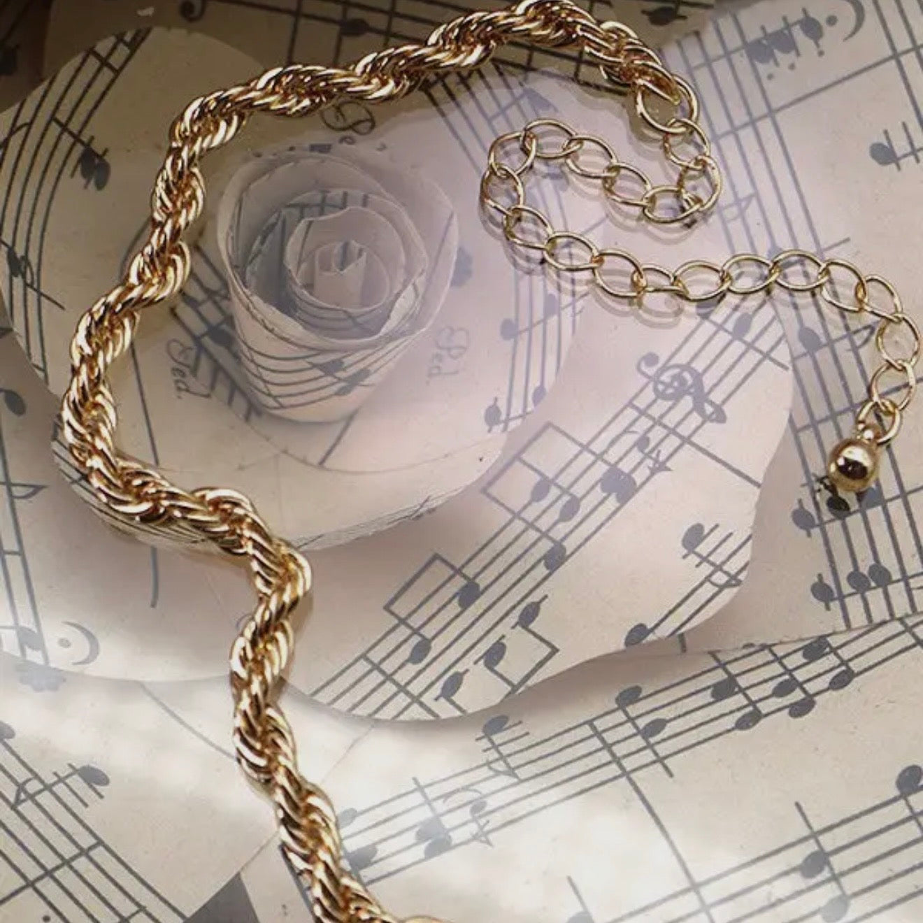 Classic Rope Chain Necklace