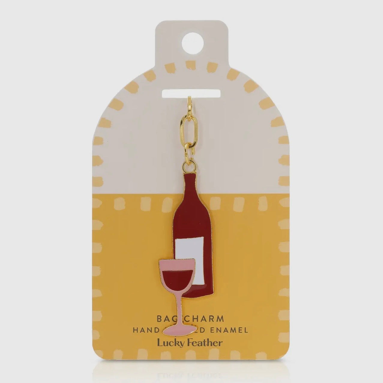 Enamel Bag Charm