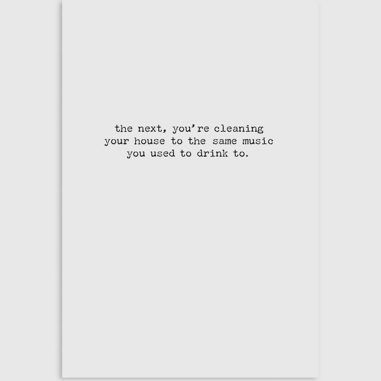 Humorous Greeting Card