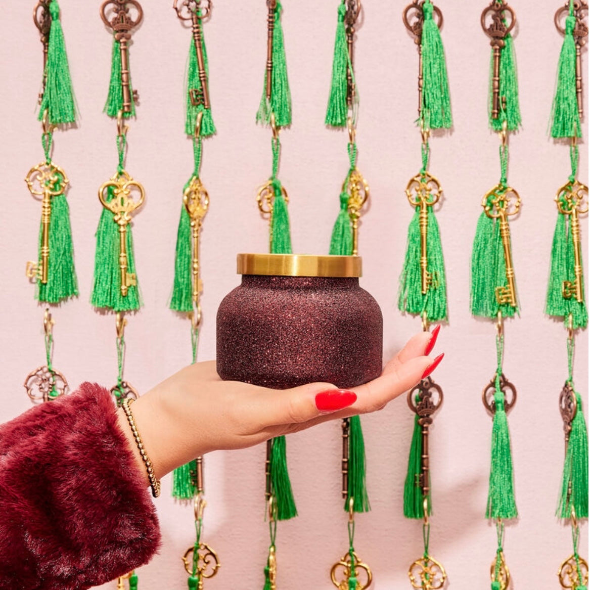 Tinsel & Spice Glam Jar Candle