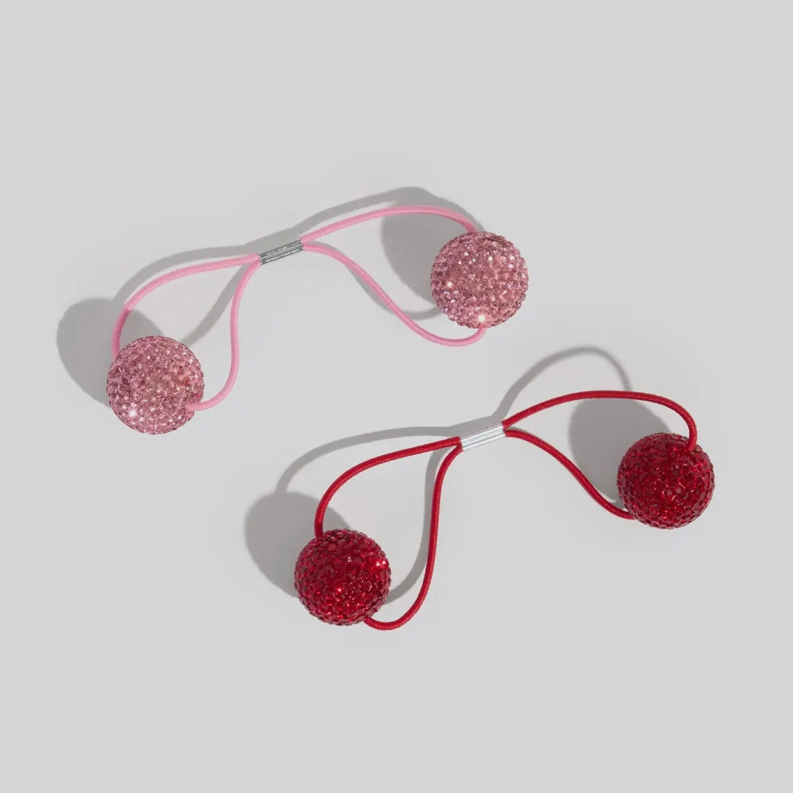 Kitsch Holiday Bubble Hair Ties 2pc Set
