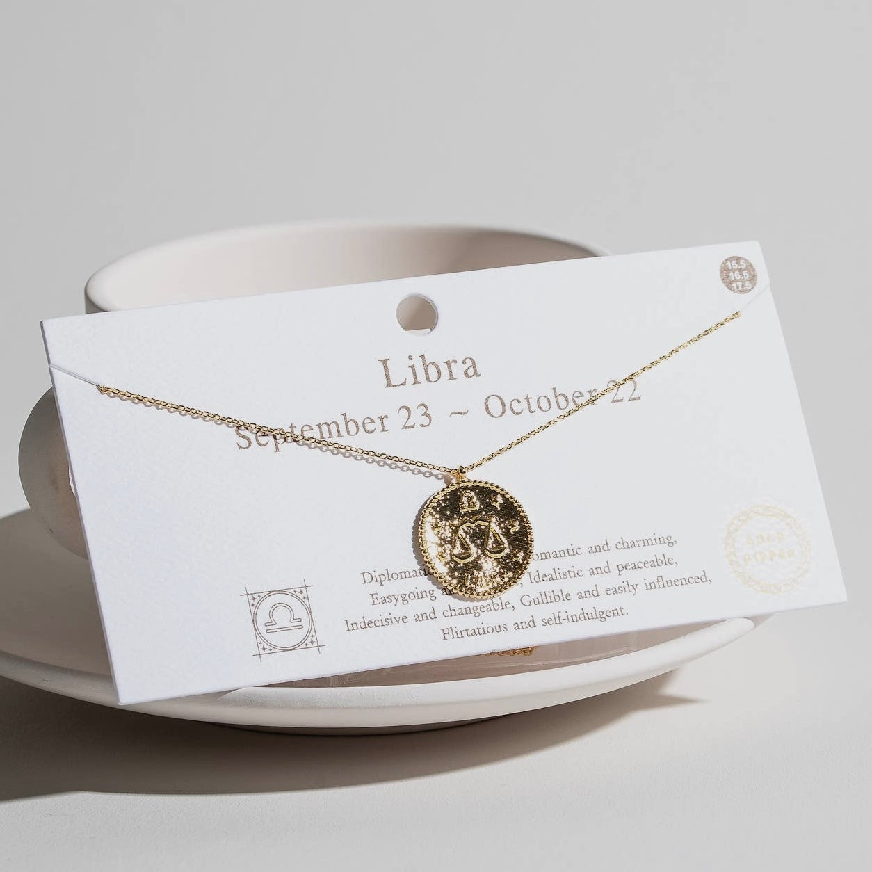 Zodiac Sign Charm Necklace