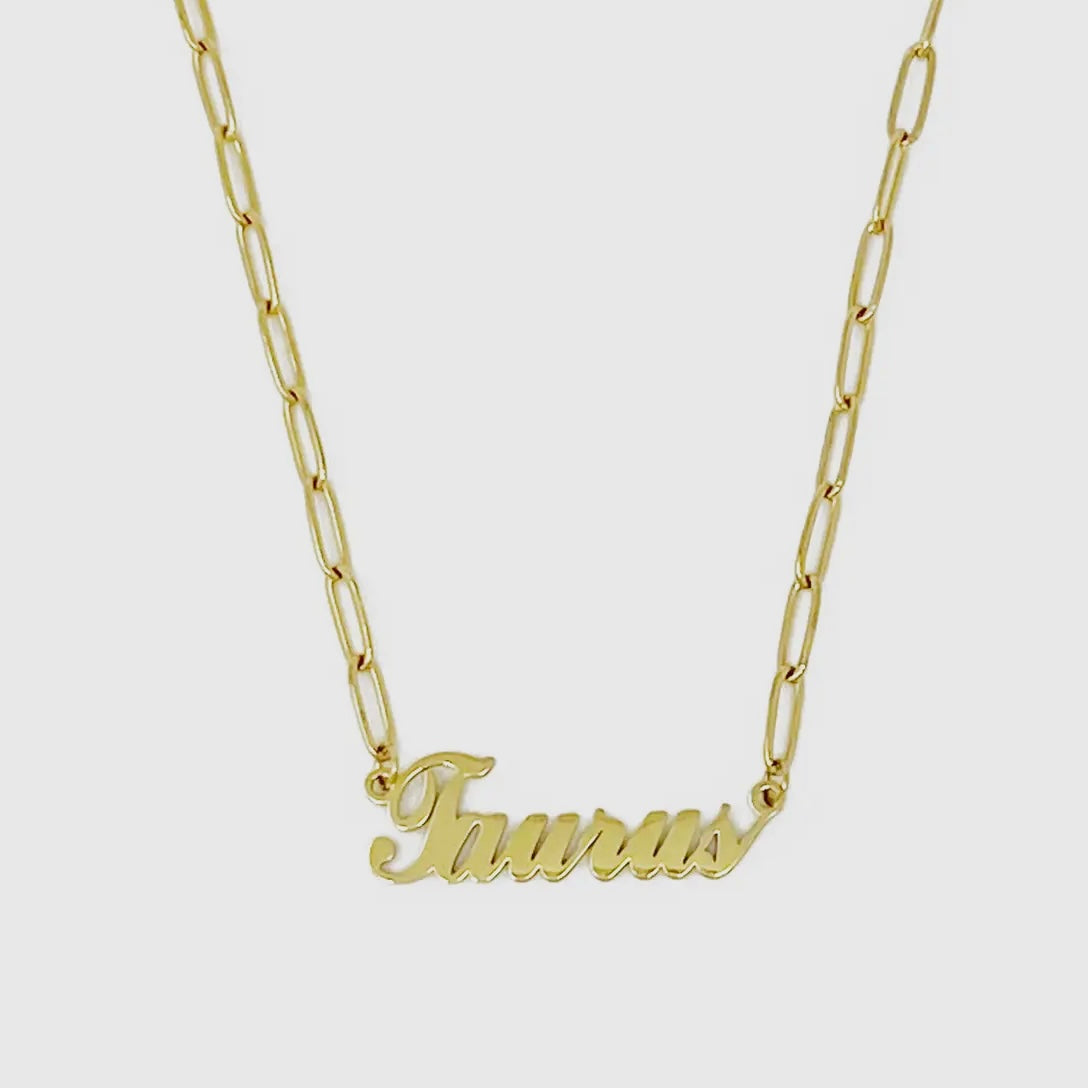 Zodiac Sign Necklace