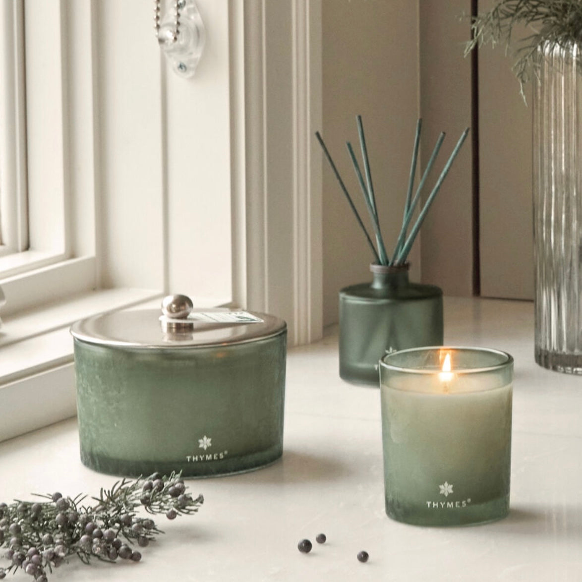 Highland Frost Large 3 Wick Candle