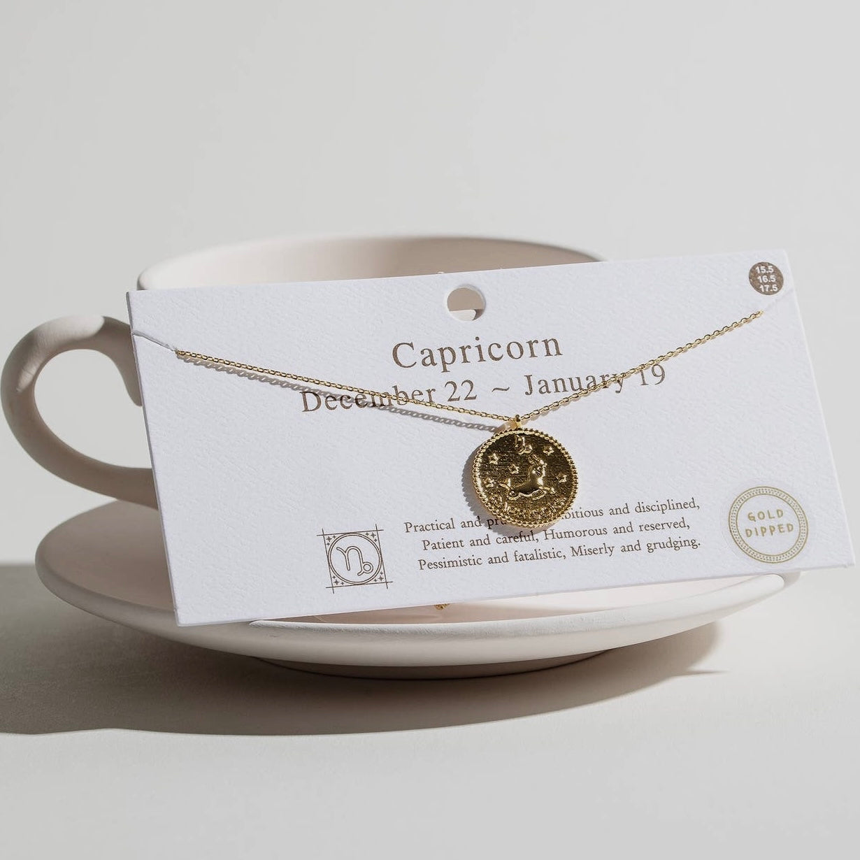 Zodiac Sign Charm Necklace