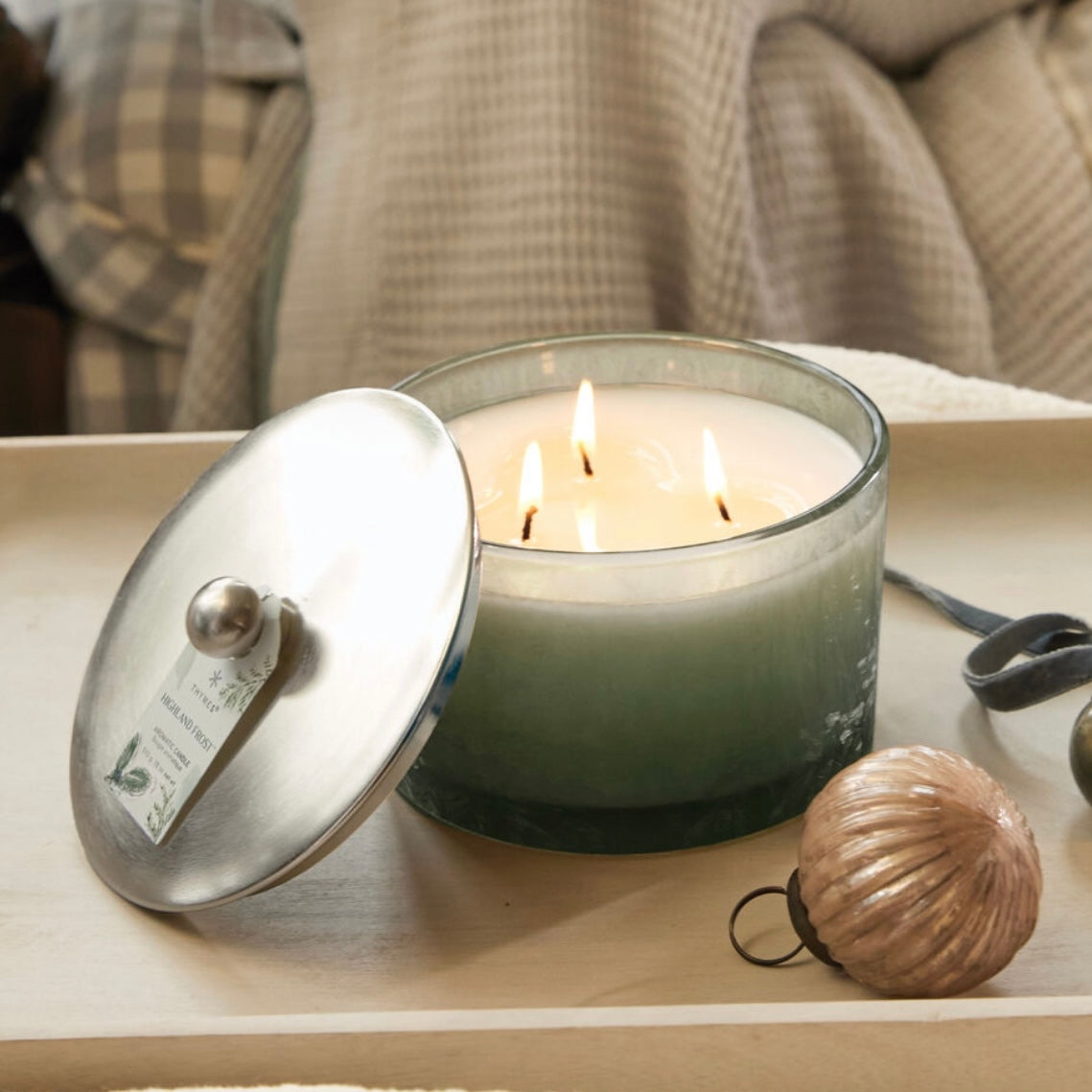 Highland Frost Large 3 Wick Candle