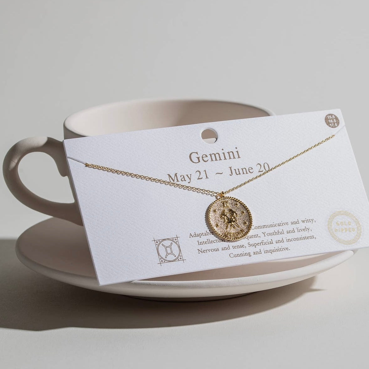 Zodiac Sign Charm Necklace