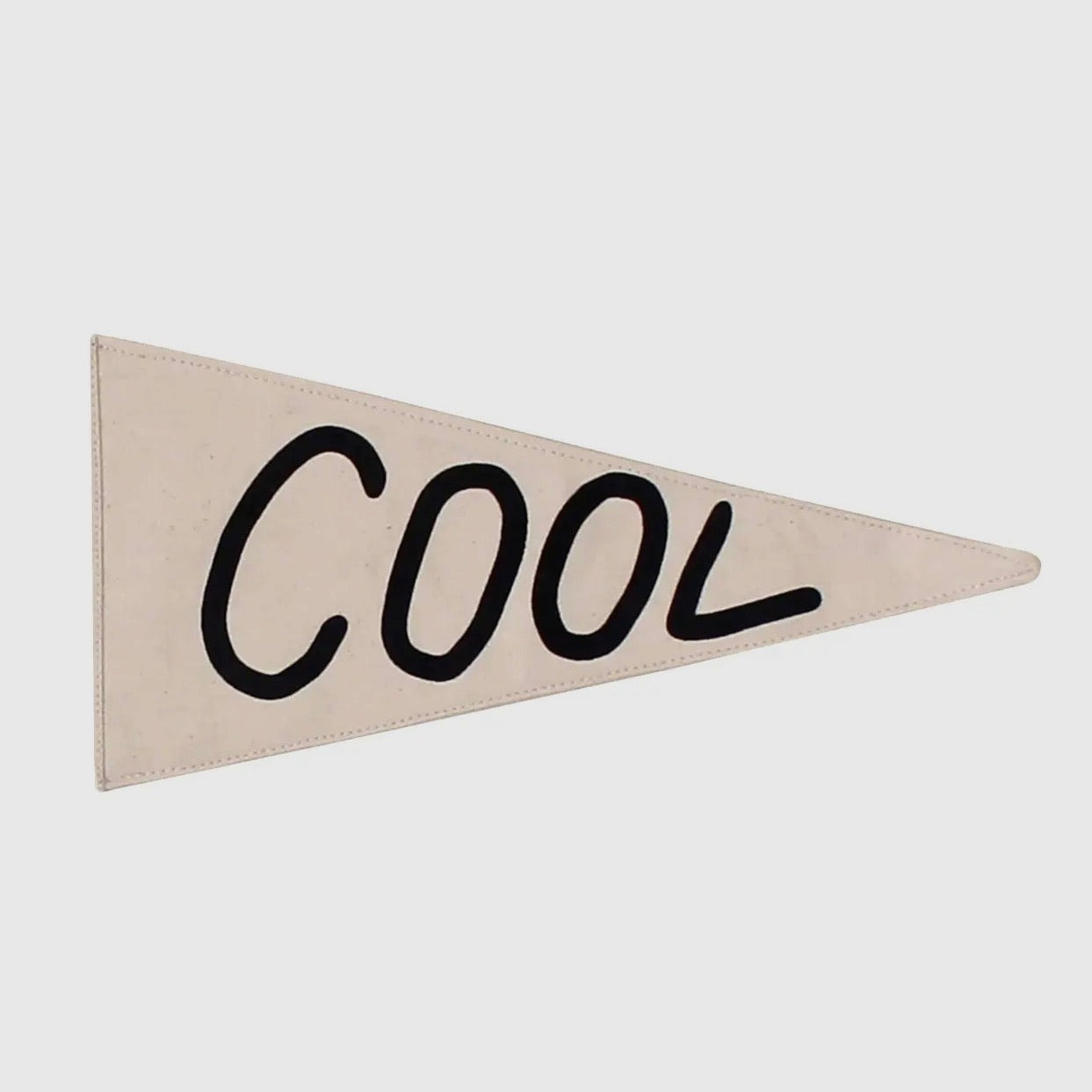 "Cool" Canvas Pennant
