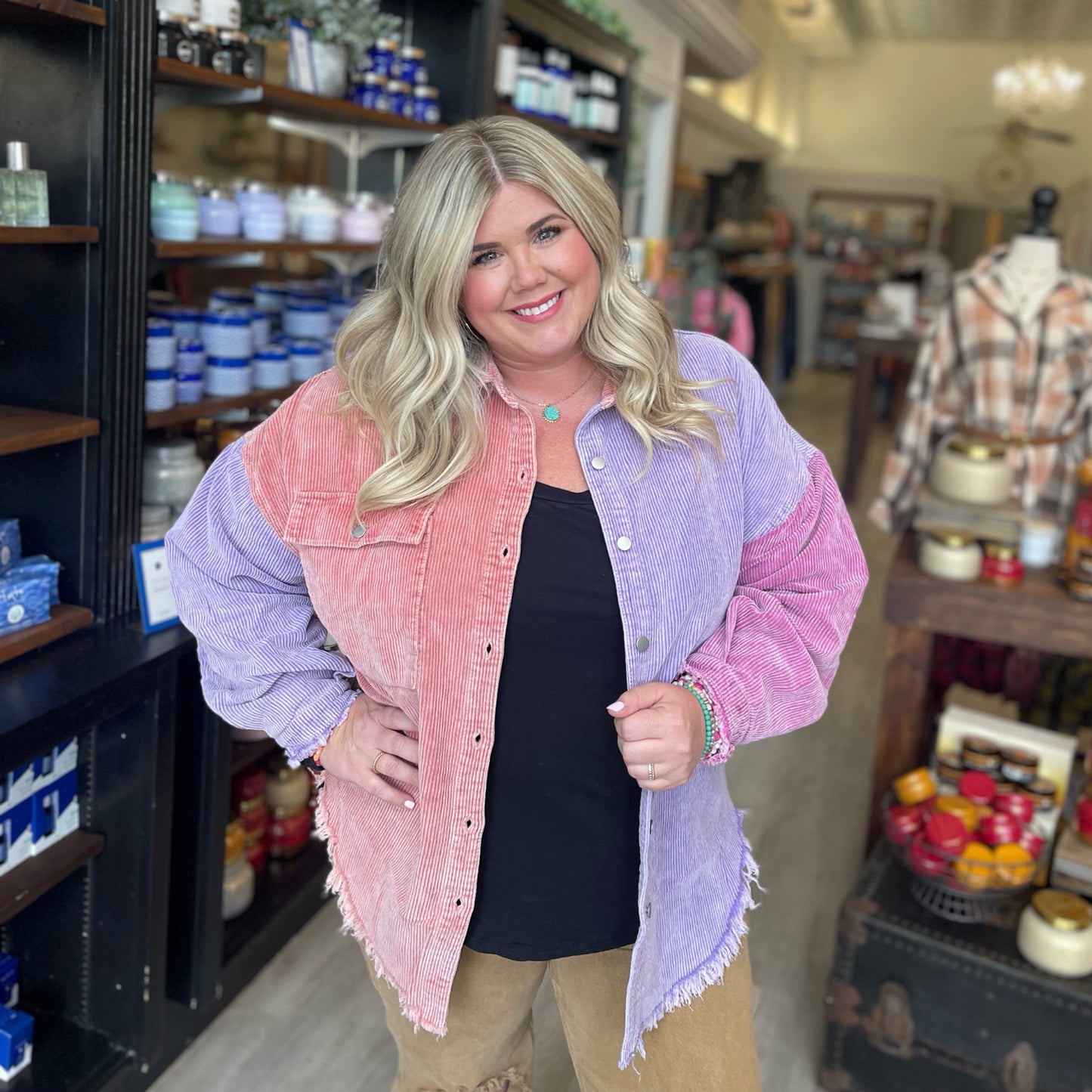 Oversized Corduroy Shacket