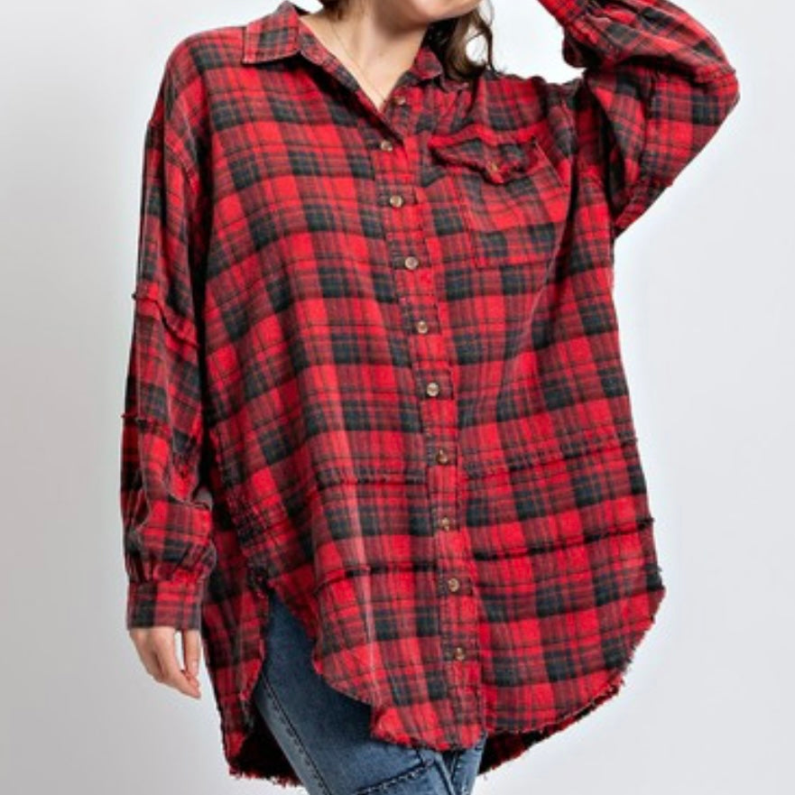 THE Flannel in Redfoam