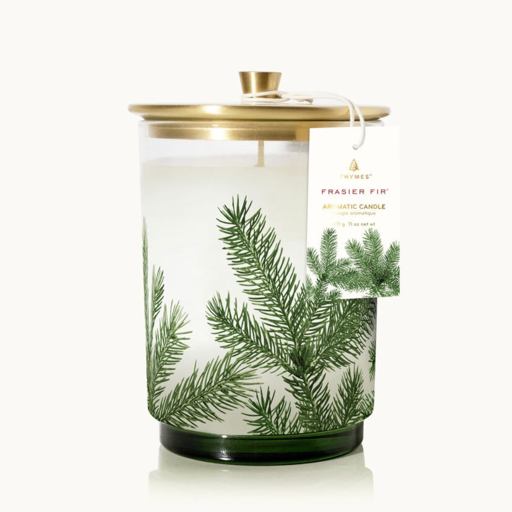 Frasier Fir Heritage Medium Pine Needle Luminary Candle