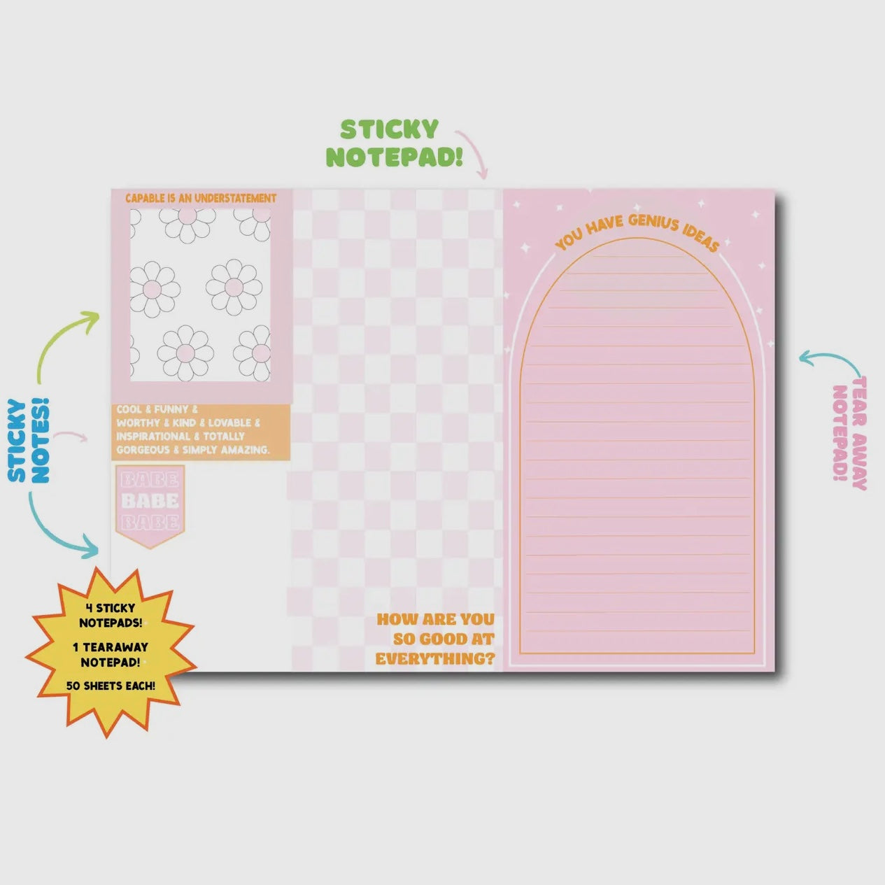 Complimentary Notepad Set