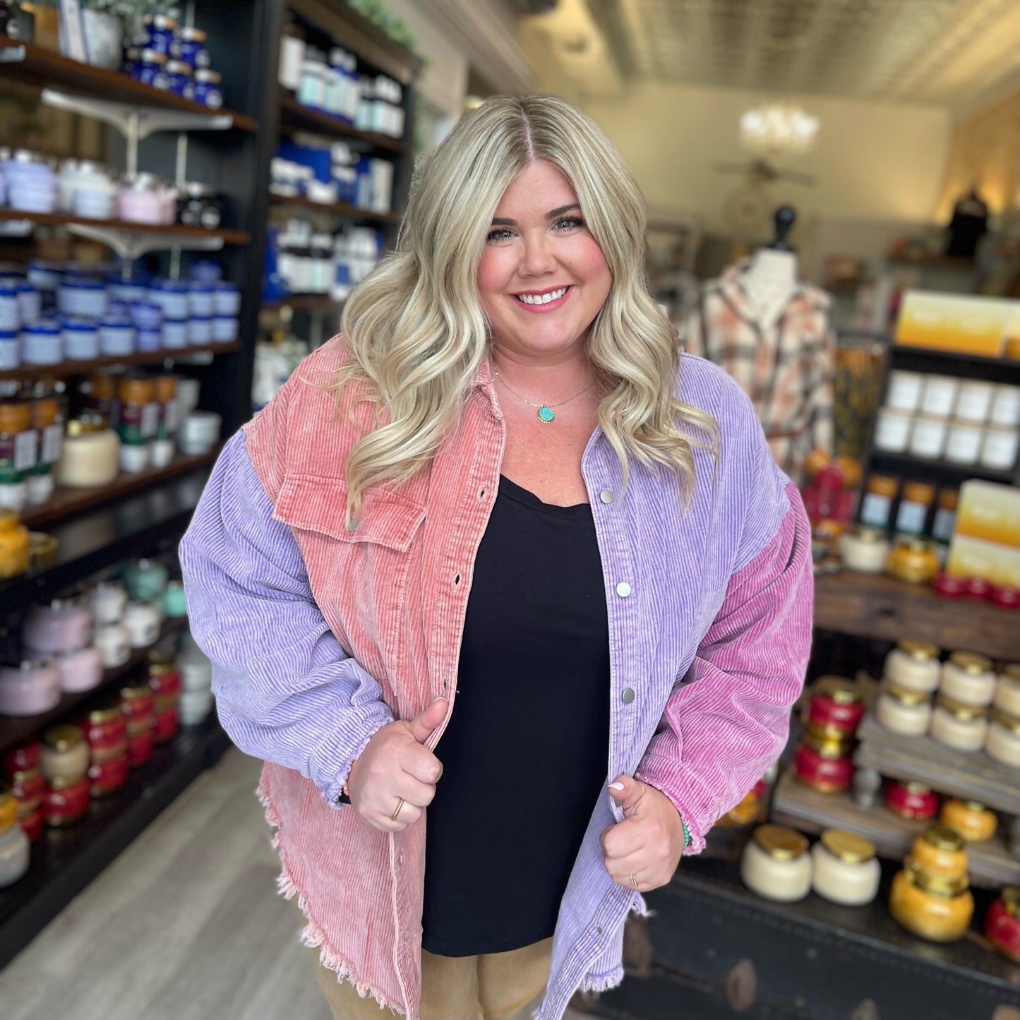 Oversized Corduroy Shacket