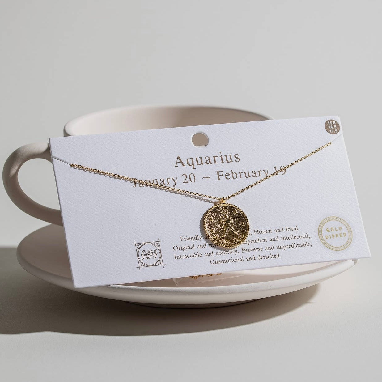 Zodiac Sign Charm Necklace