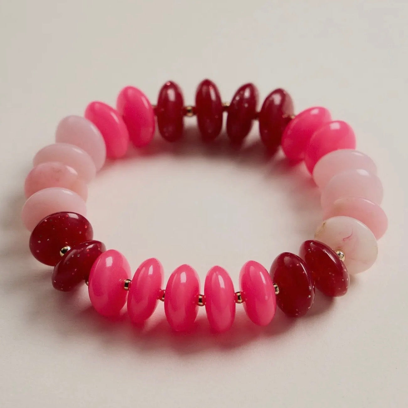 Ombre Resin Bead Stretch Bracelet