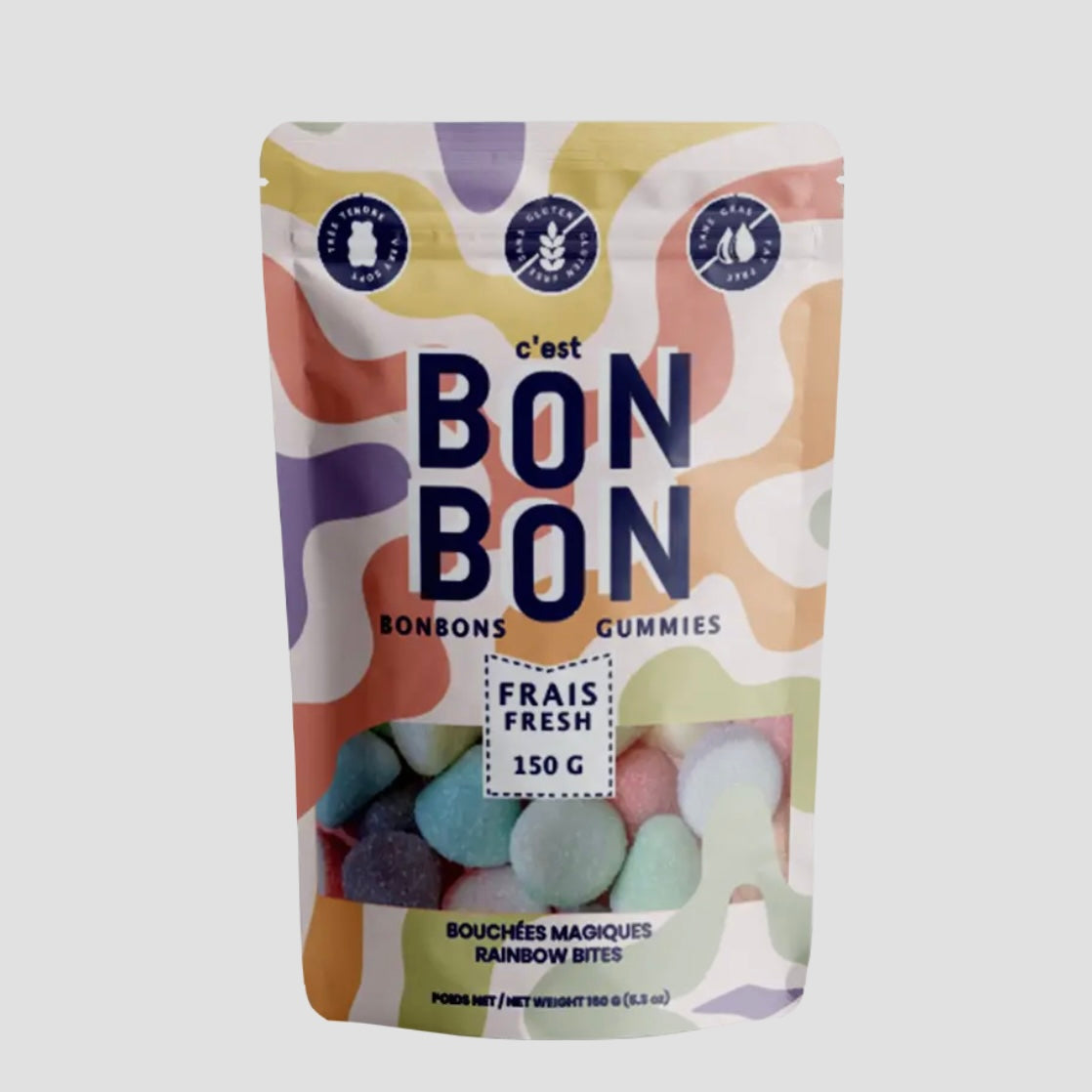 Bon Bon Rainbow Bites Gummy Candies
