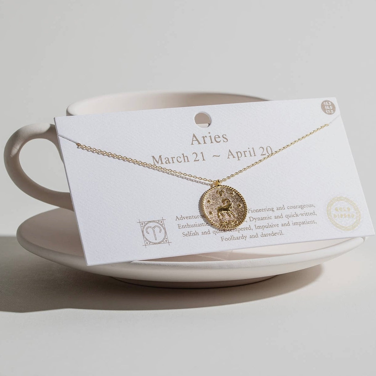 Zodiac Sign Charm Necklace