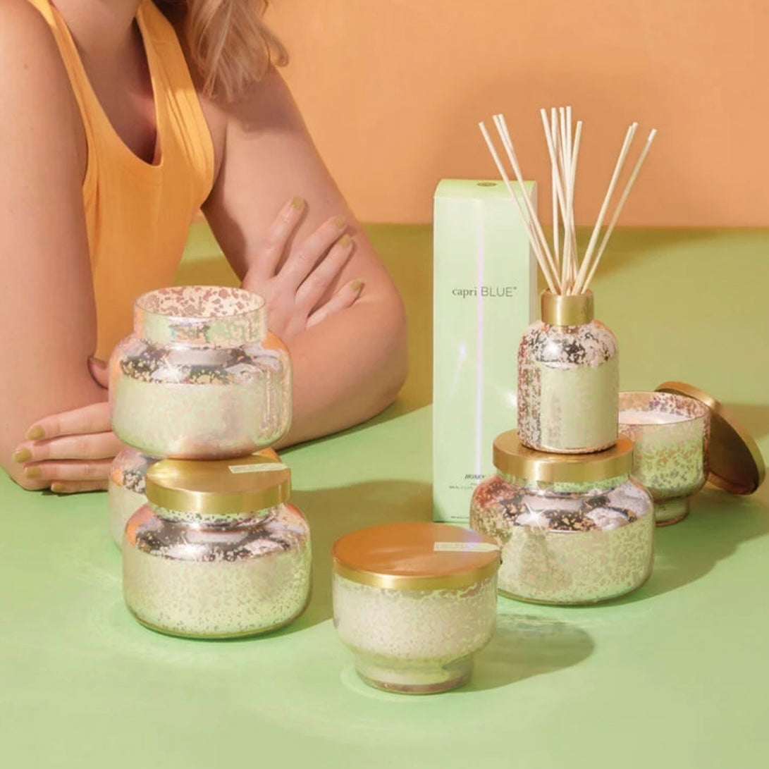 Honeydew Crush Mercury Iridescent Signature Jar Candle