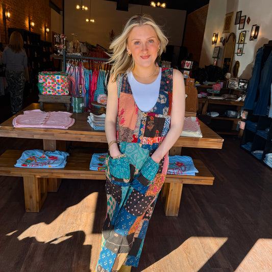 POL Patchwork Pocket Overall