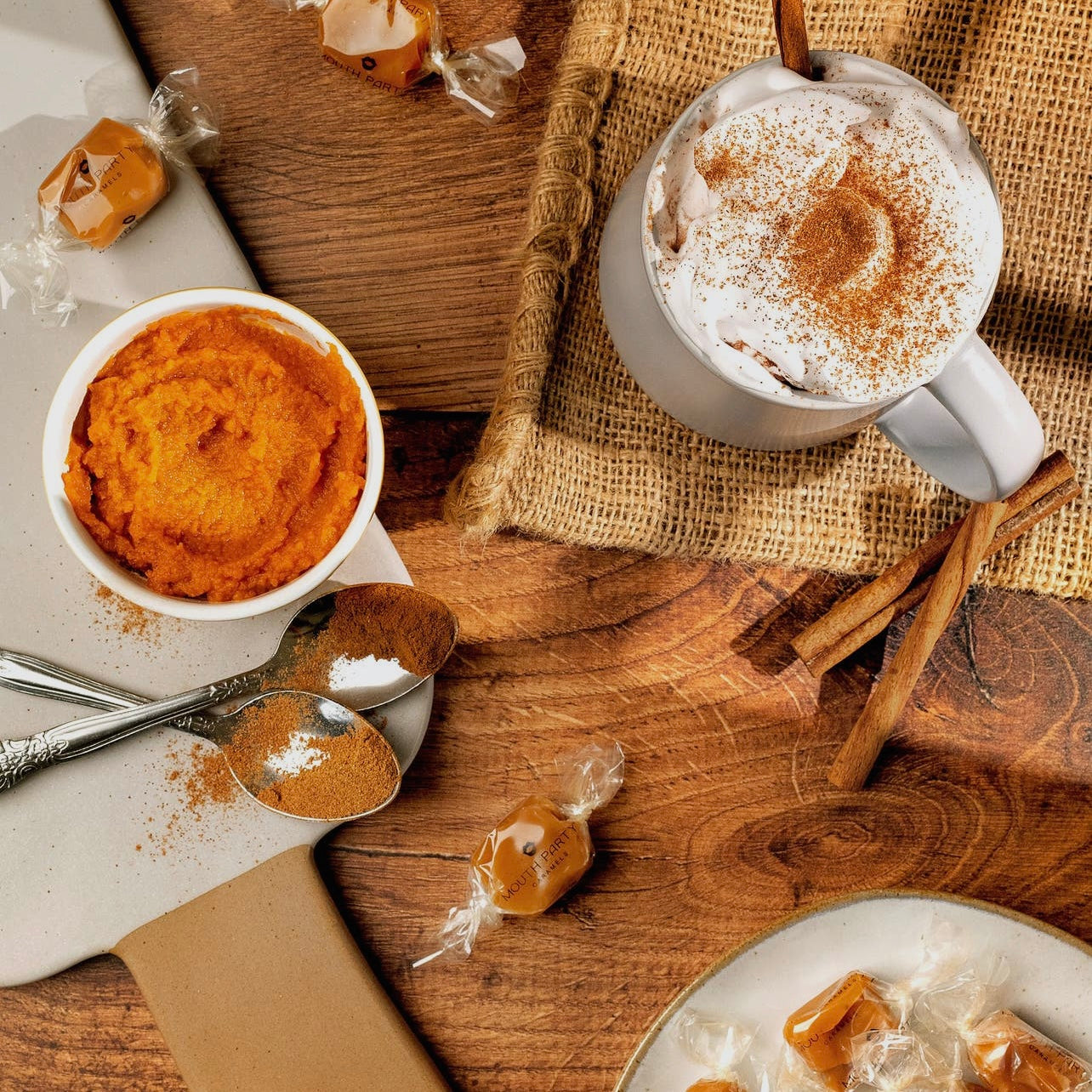 Pumpkin Caramels