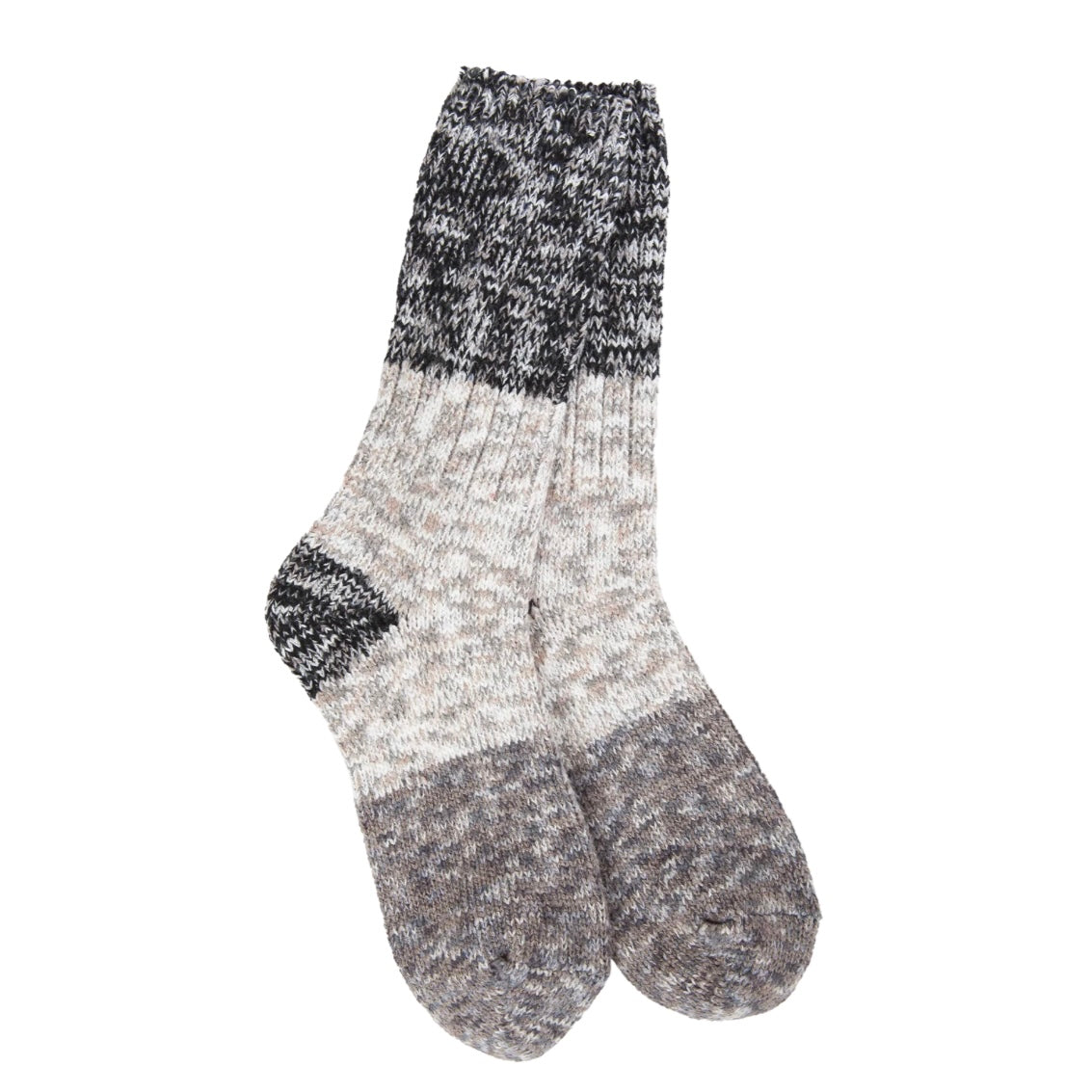 World's Softest Socks Weekend Ragg Crew Colorblock
