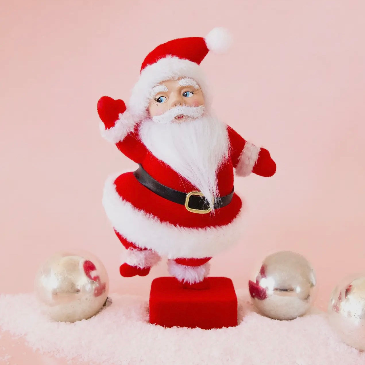 Retro Dancing Christmas Santa