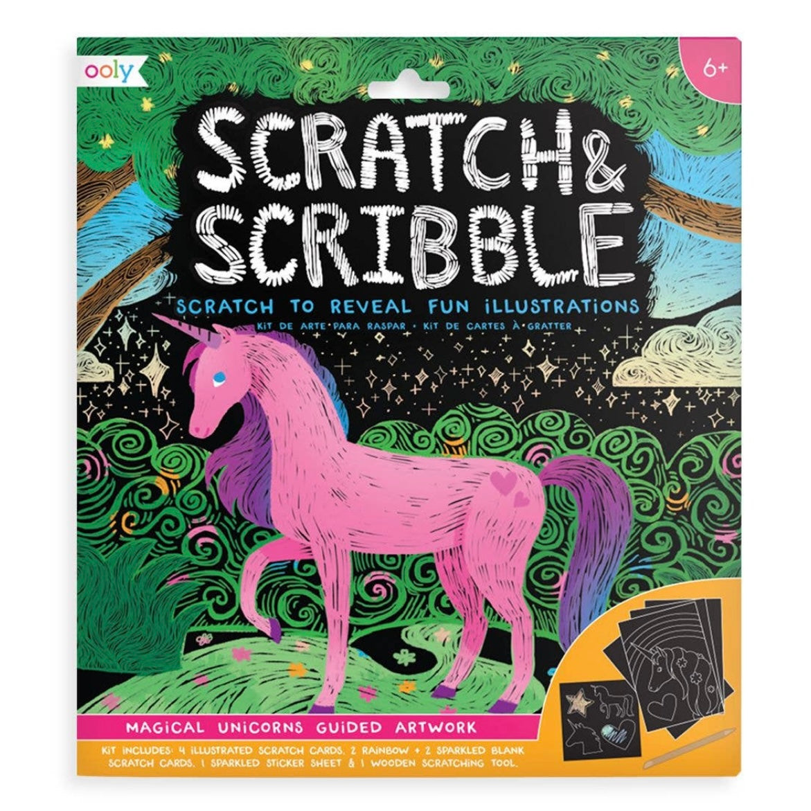 Scratch & Scribble Magical Unicorns