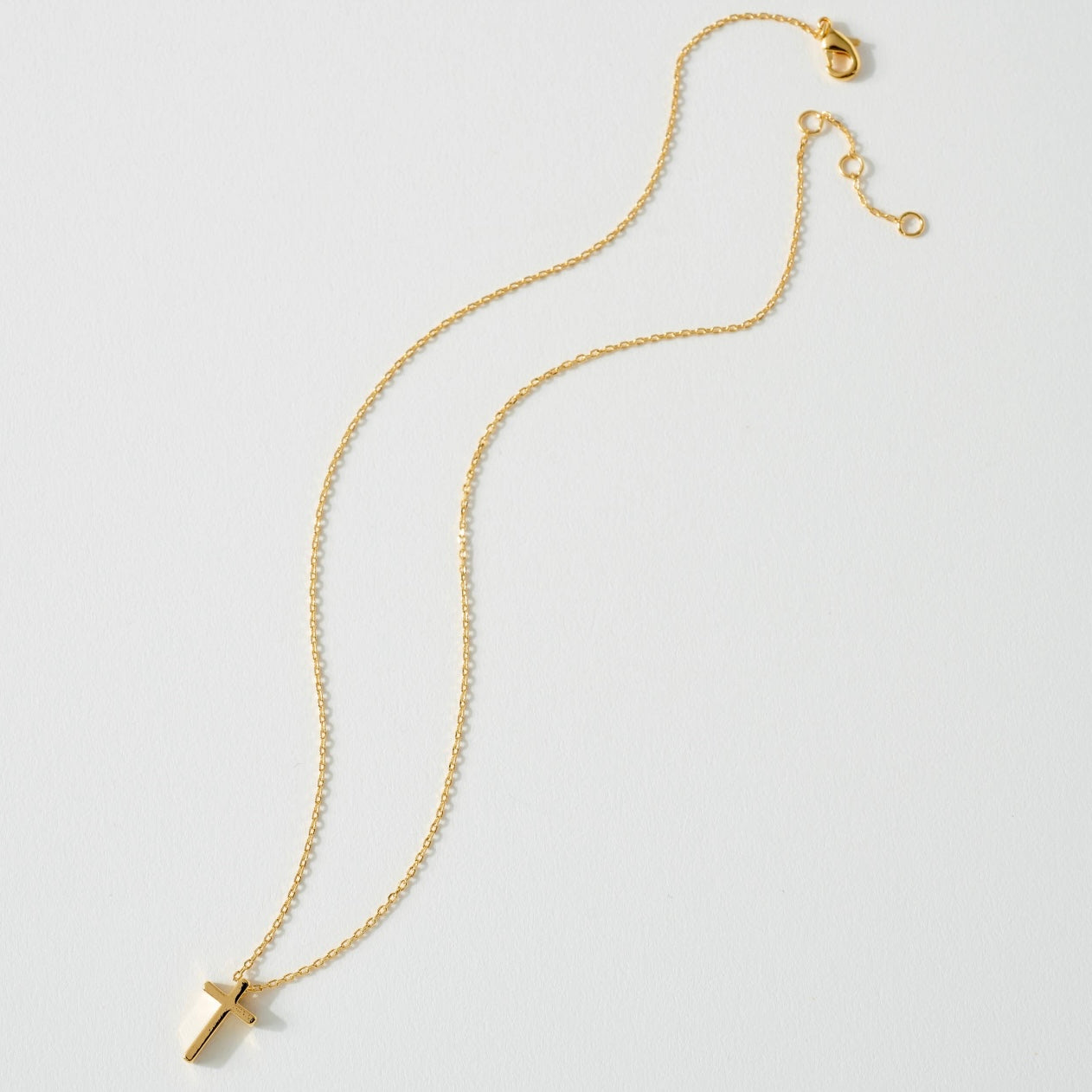 Cross Charm Collar Necklace