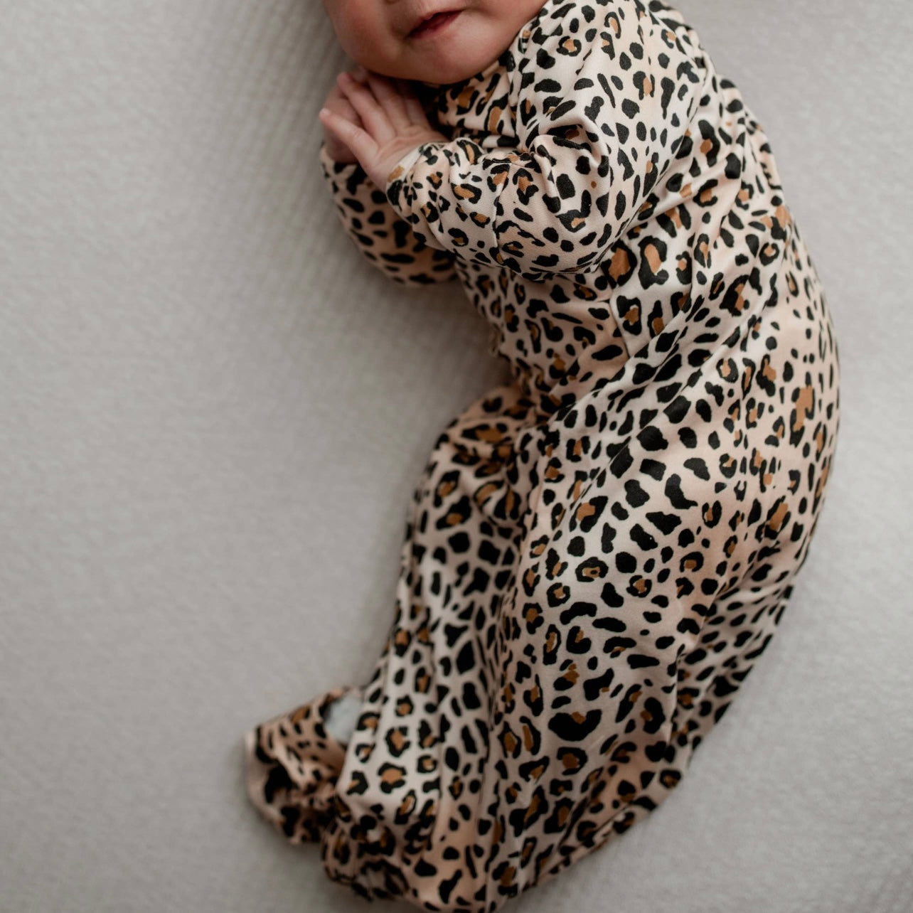 Leopard Knotted Gown