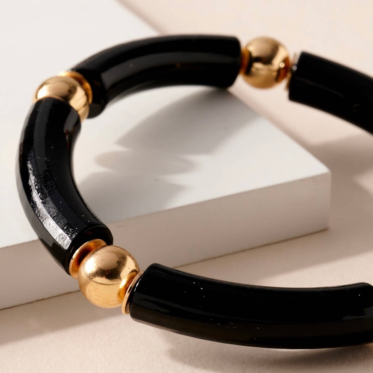 Ombre Resin Bead Bracelet