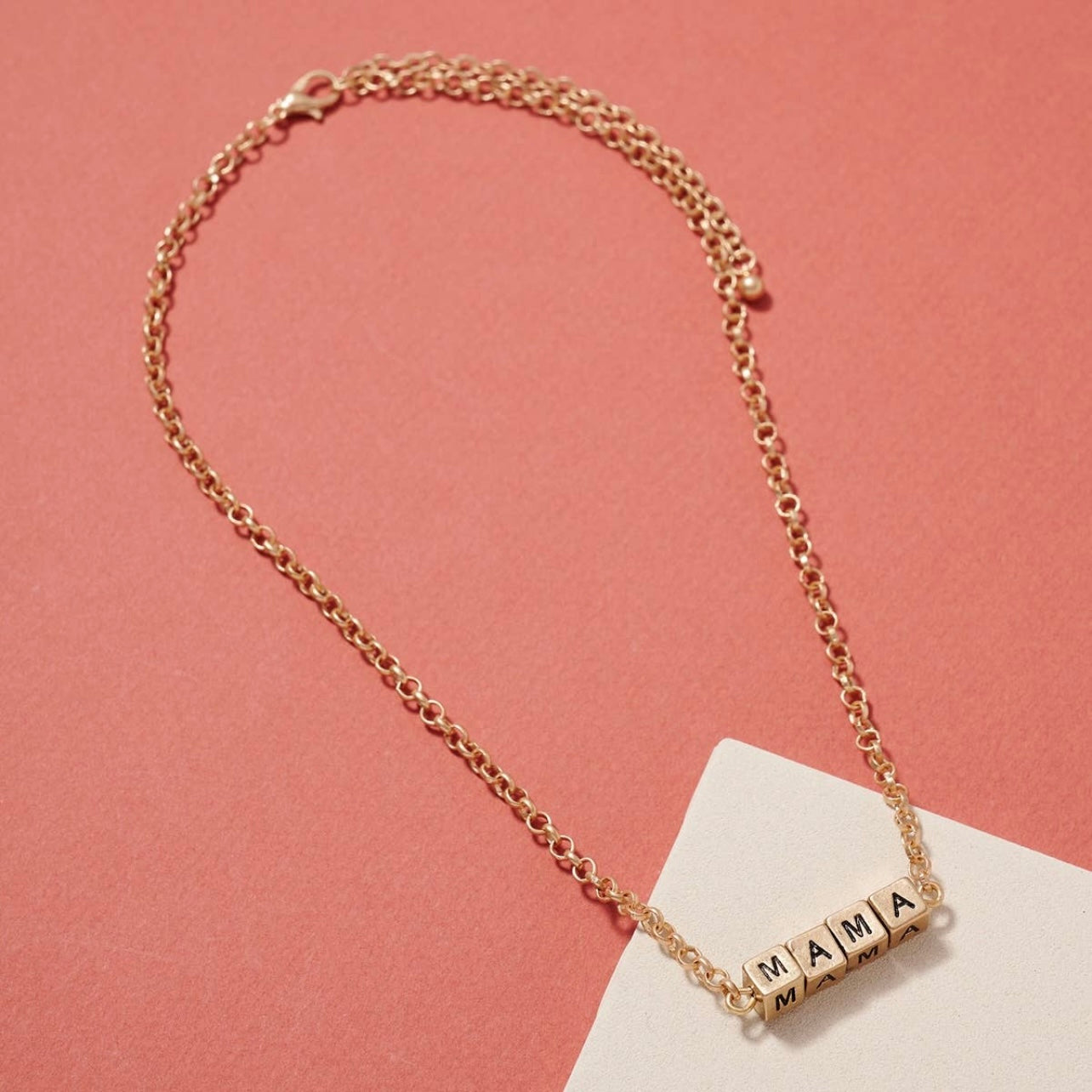 MAMA Engraved Necklace