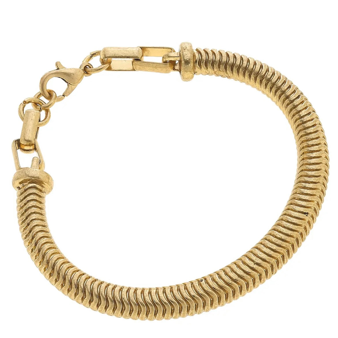 Herringbone Chain Bangle