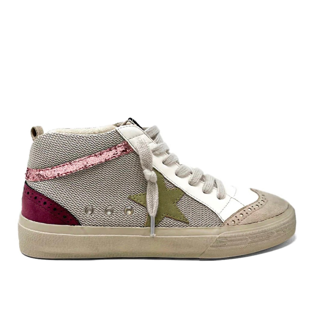 Pasadena Olive Green High Top Sneaker