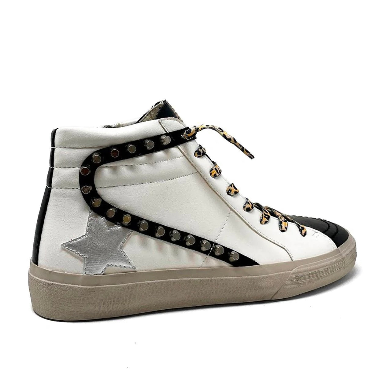 Riri White High Top Sneaker
