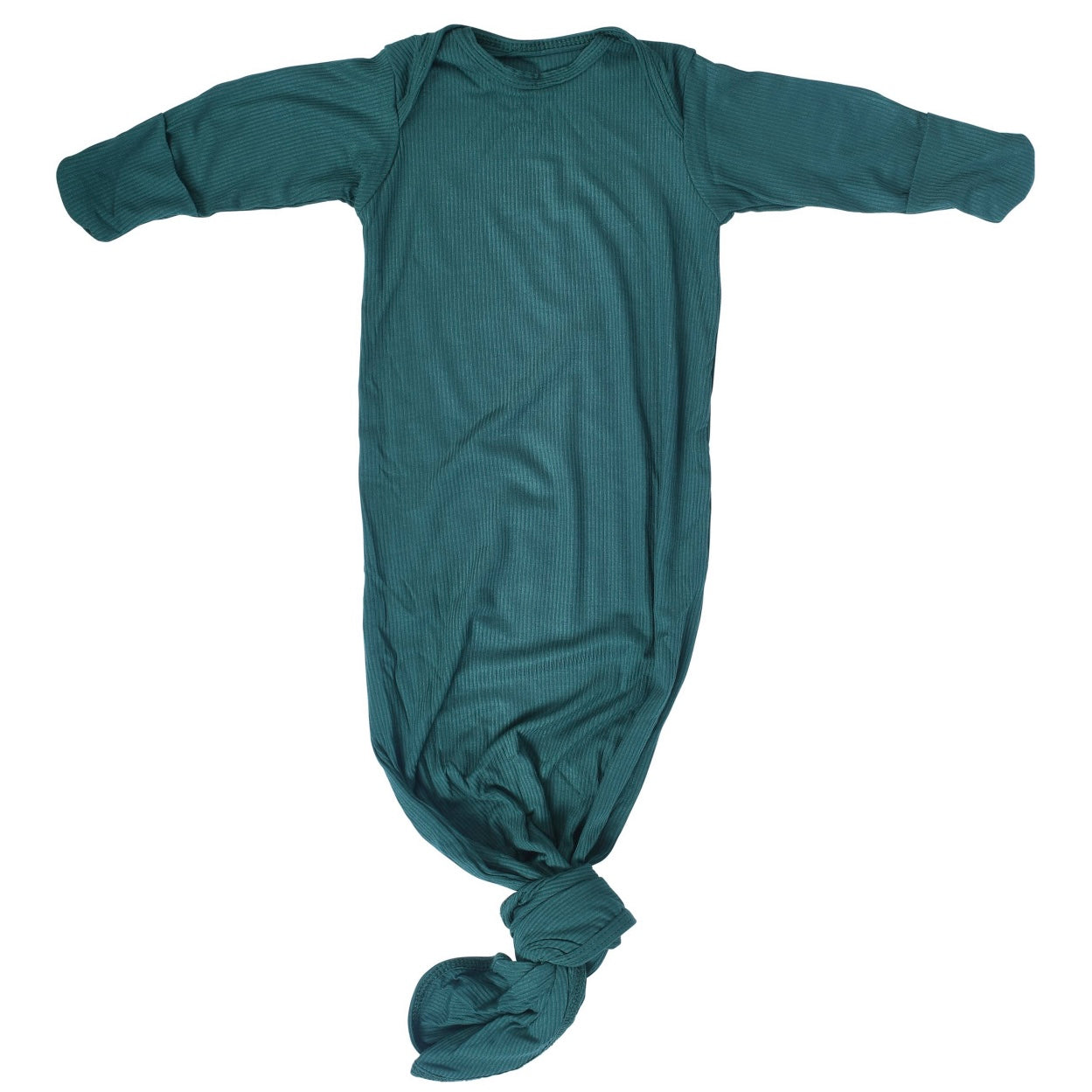 Ribbed Baby Knotted Gown