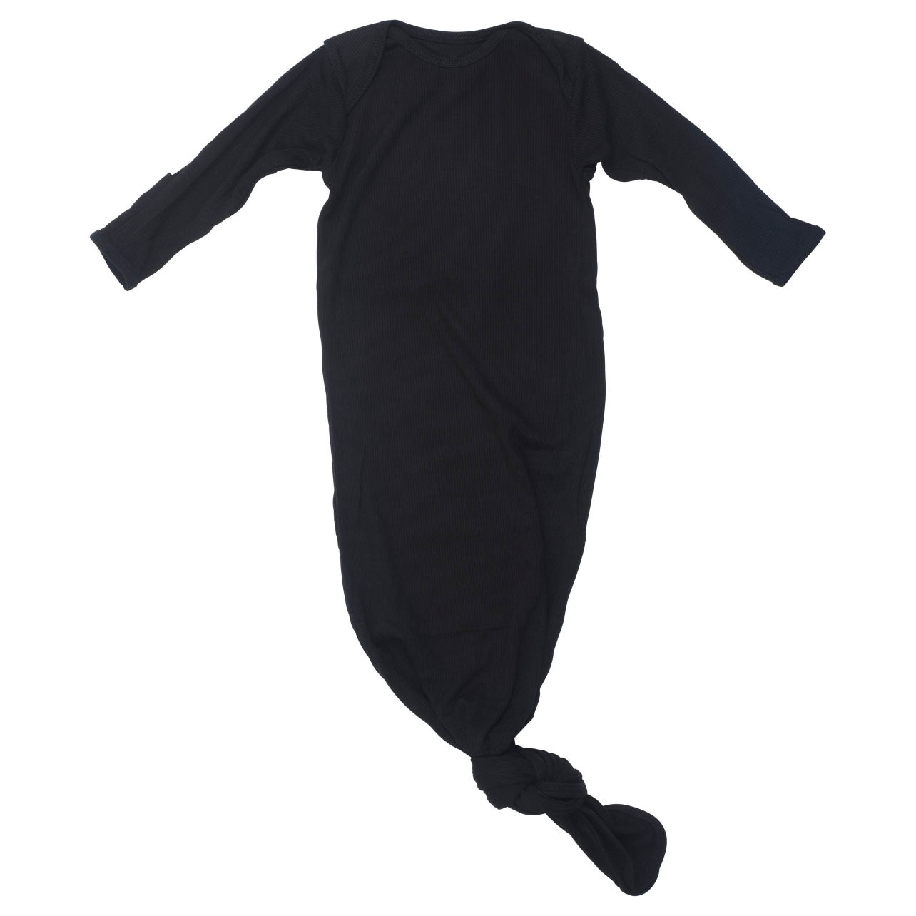 Ribbed Baby Knotted Gown