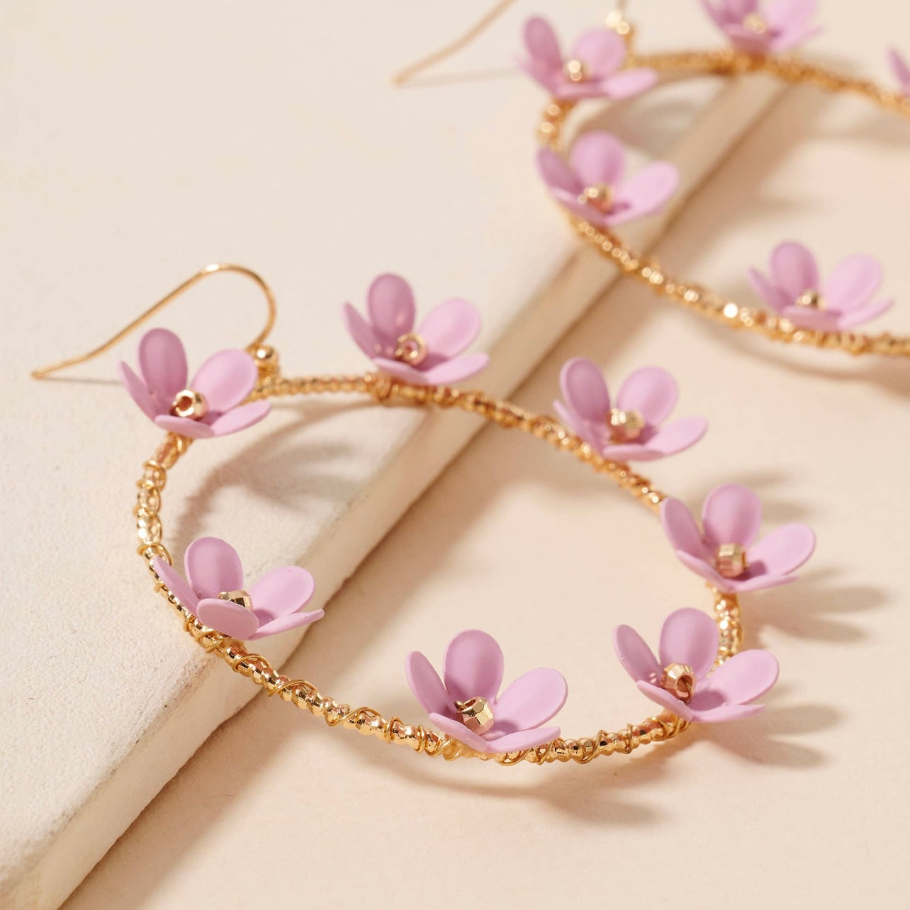Flower Dangle Earrings
