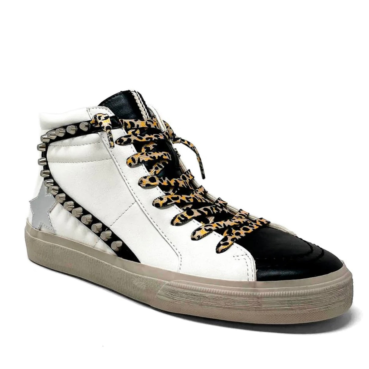 Riri White High Top Sneaker