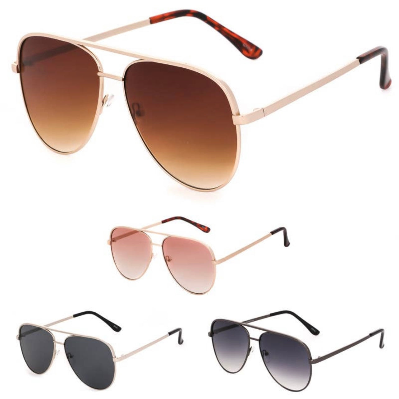 Oversized Aviator Sunglasses