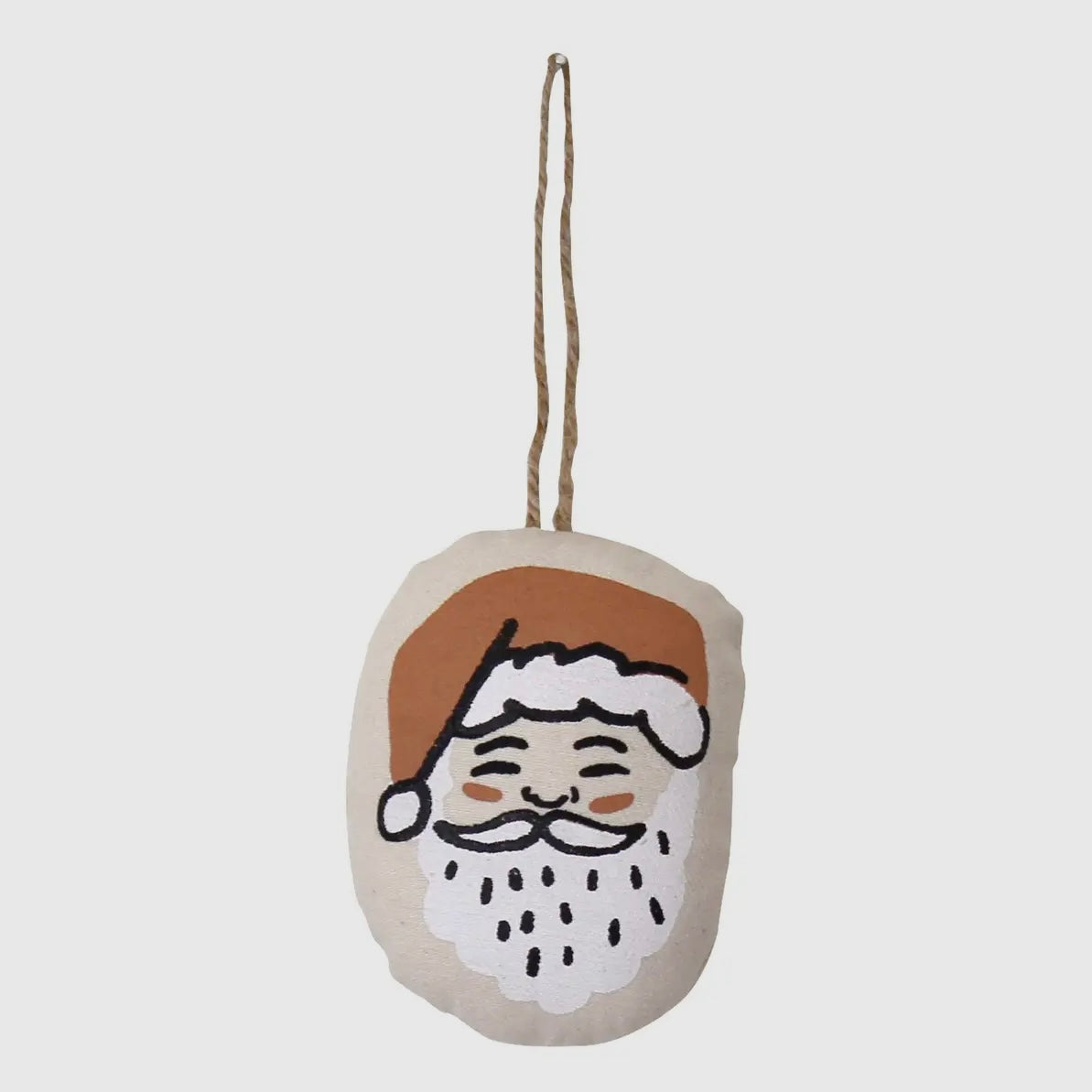 Santa Plush Ornament
