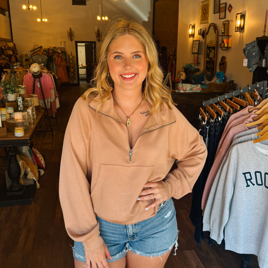 Quarter Zip Pullover