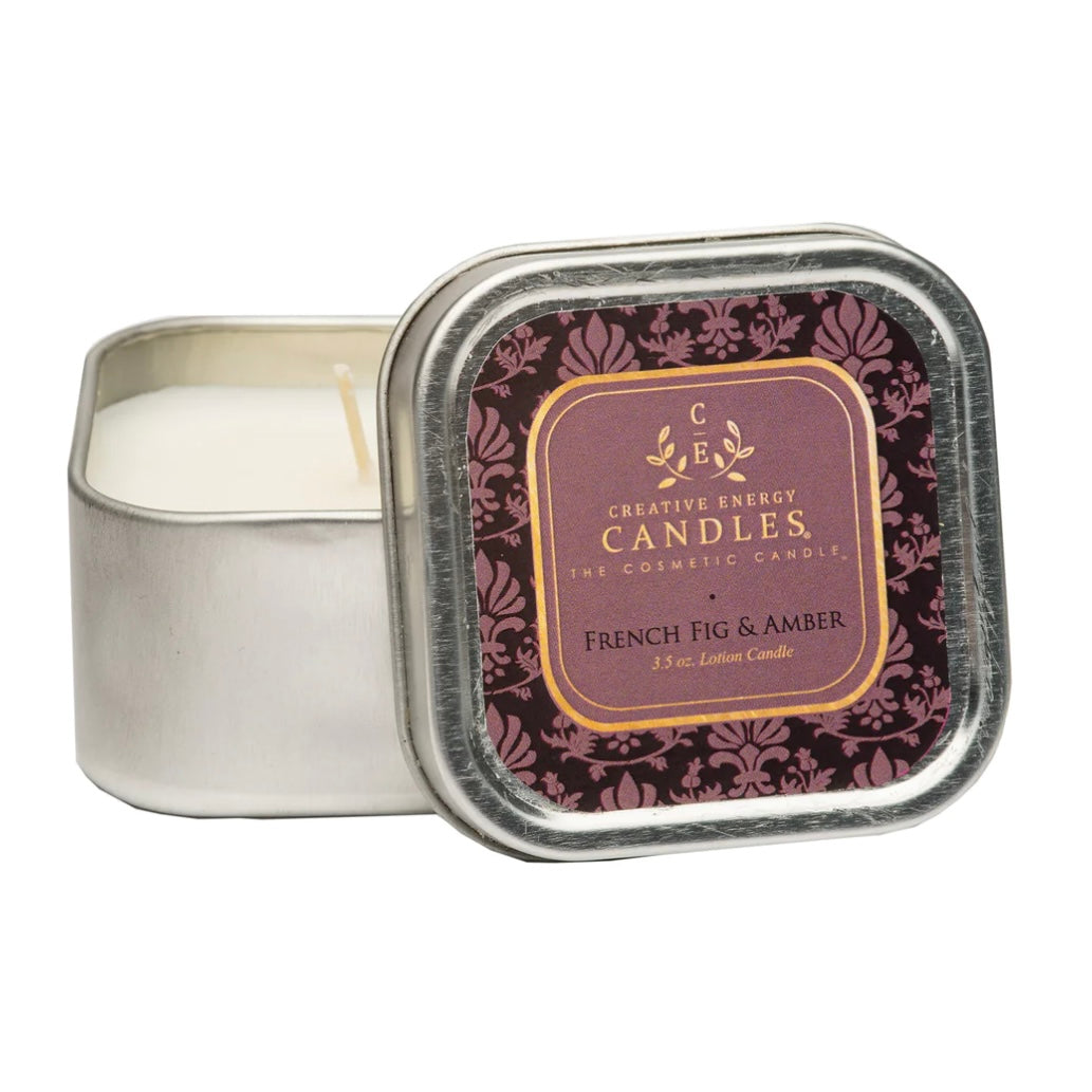 2 in 1 Soy Lotion Candle Travel Tin
