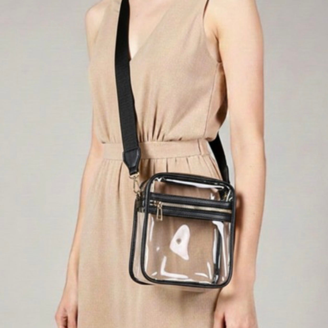 Clear Stadium Messenger Bag