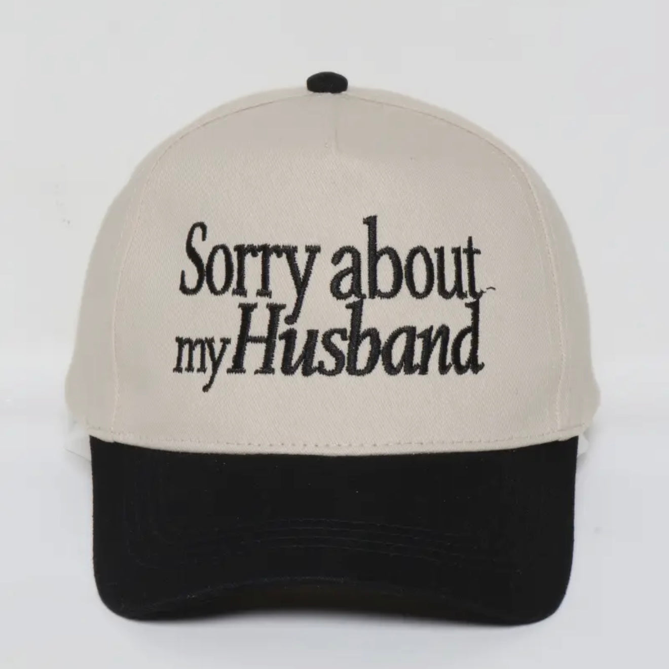 Sorry About My Husband Baseball Hat