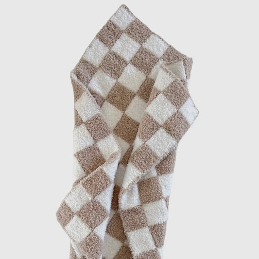 Phufy Bliss Checkerboard Mini Blanket