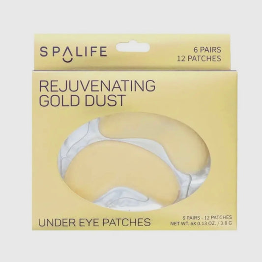 Rejuvenating Gold Dust Under Eye Masks 6 Pack