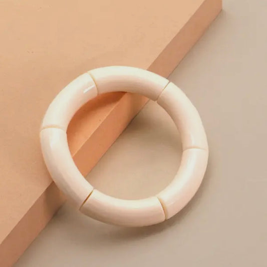 Acrylic Tube Bracelet