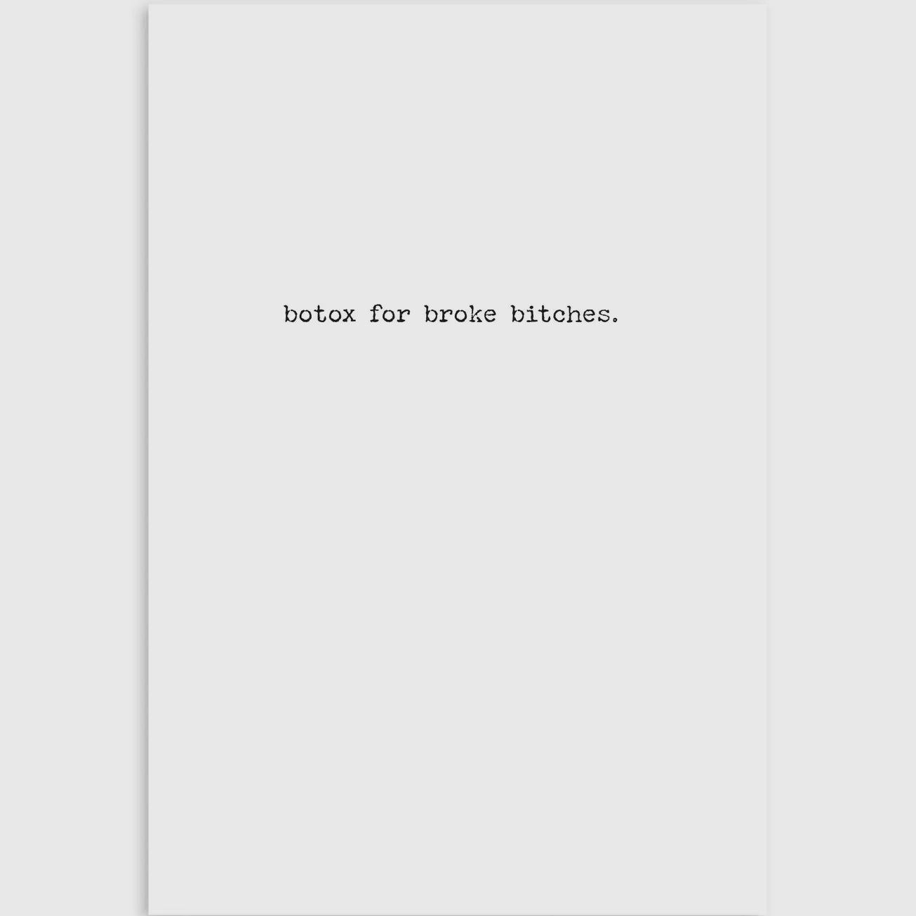 Humorous Greeting Card