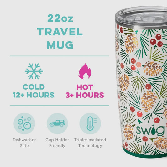 Swig All Spruced Up Travel Mug 22 oz